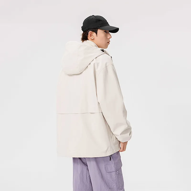 Lafetto Waterproof And Windproof Windbreaker Jacket Unisex-3