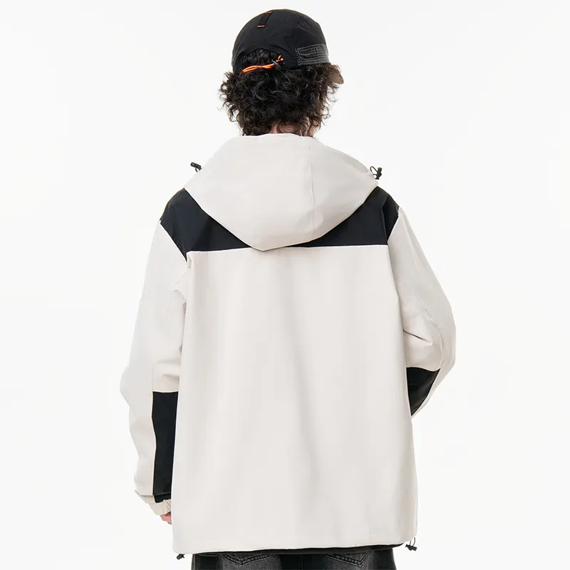 Lafetto Waterproof And Windproof Windbreaker Jacket Unisex-8