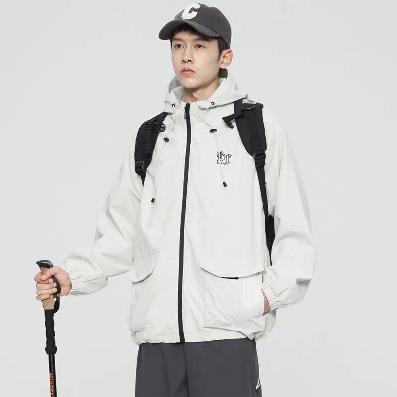 Lafetto Waterproof And Windproof Windbreaker Jacket Unisex-6