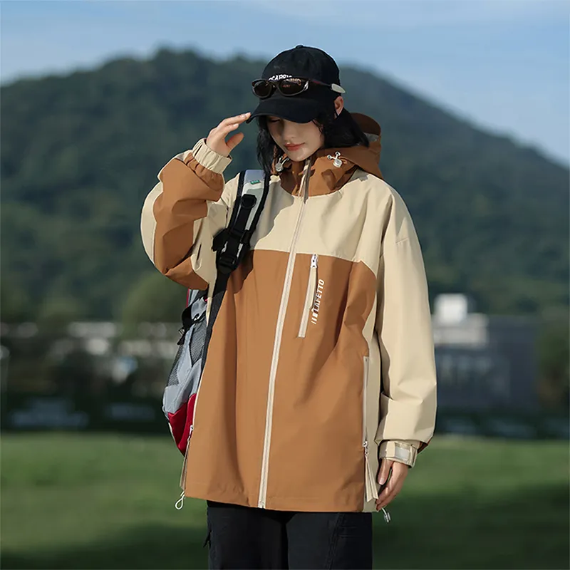 Lafetto Waterproof And Windproof Windbreaker Jacket Unisex-6