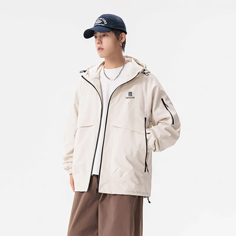 Lafetto Waterproof And Windproof Windbreaker Jacket Unisex-6