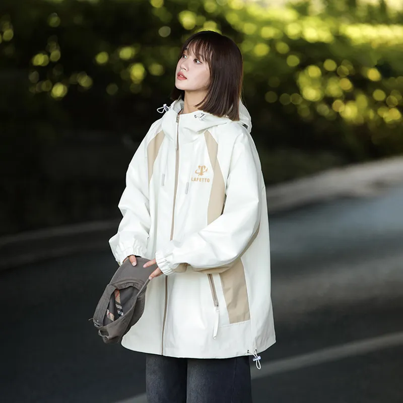 Lafetto Waterproof And Windproof Windbreaker Jacket Unisex-4
