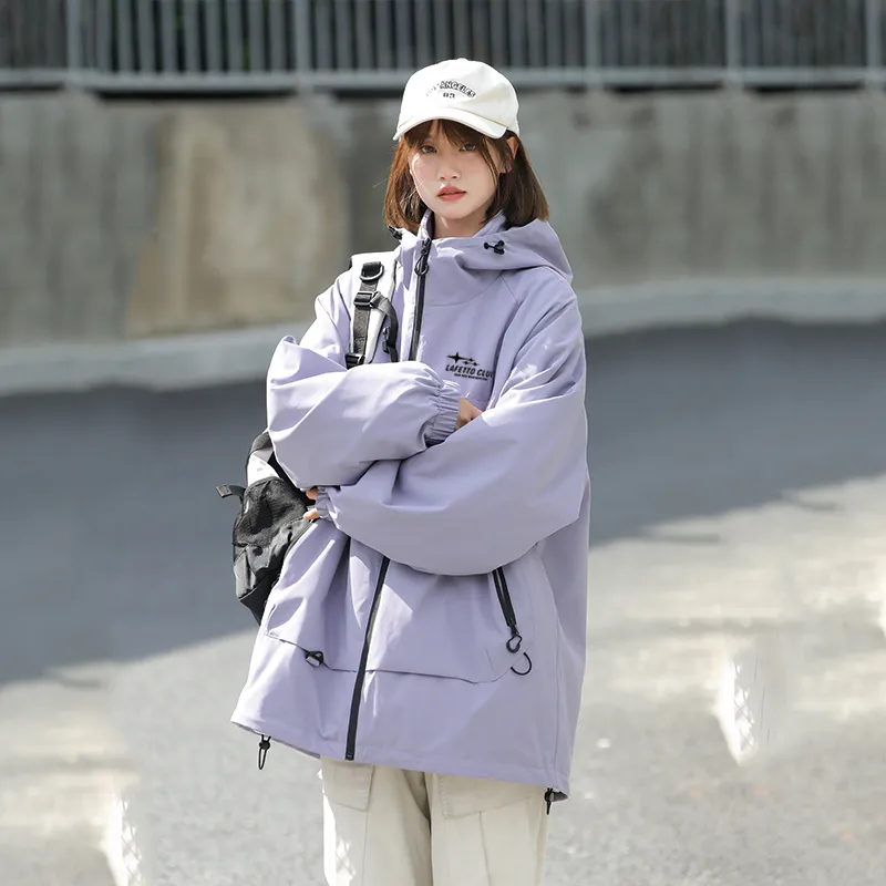 Lafetto Waterproof And Windproof Windbreaker Jacket Unisex-14