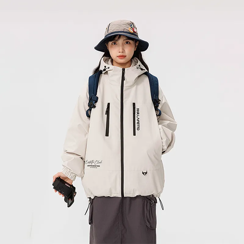 Lafetto Waterproof And Windproof Windbreaker Jacket Unisex-10