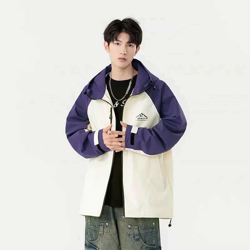Lafetto Waterproof And Windproof Windbreaker Jacket Unisex-6