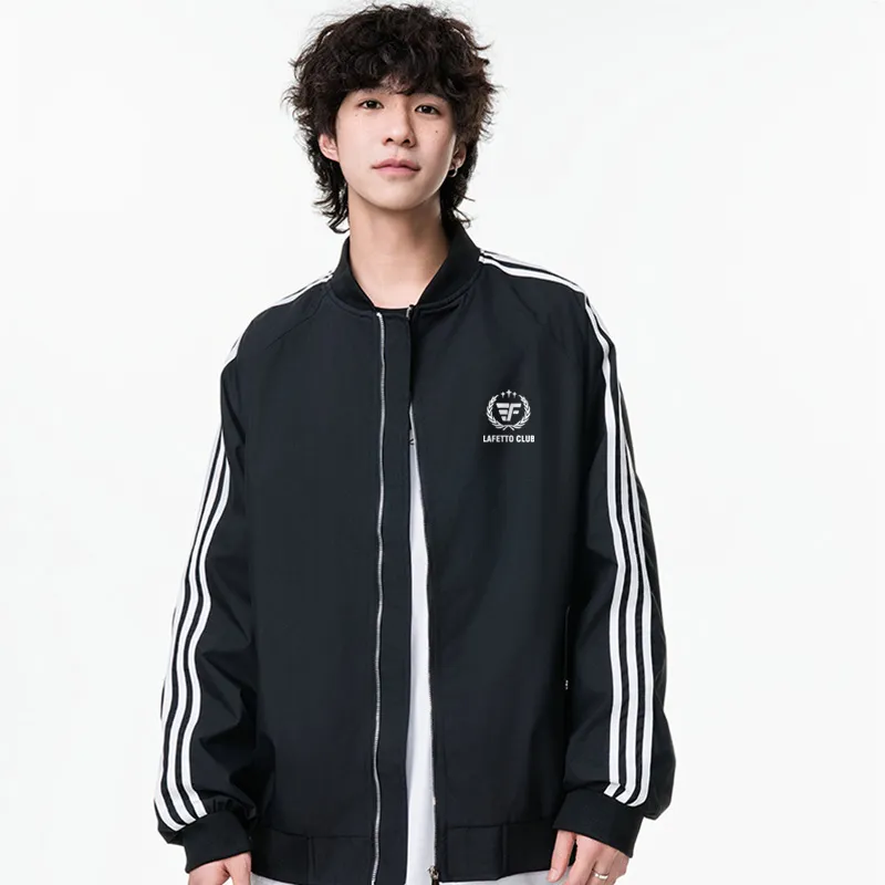 Lafetto Jackets Coats Unisex Black-3