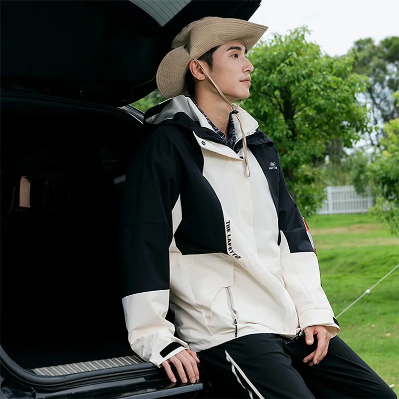 Lafetto Waterproof And Windproof To Keep Warm Windbreaker Jacket Unisex-2