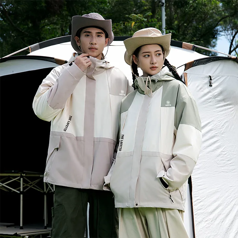 Lafetto Waterproof And Windproof To Keep Warm Windbreaker Jacket Unisex-13