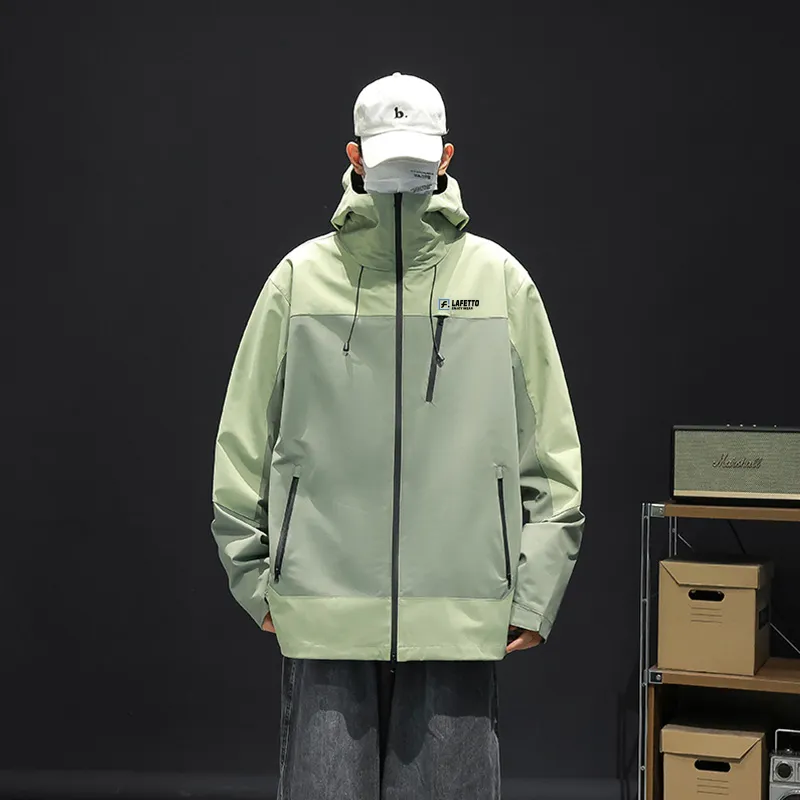 Lafetto Waterproof And Windproof Windbreaker Jacket Unisex-7