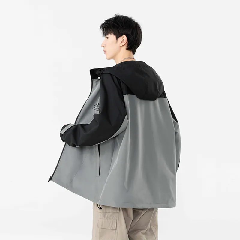 Lafetto Waterproof And Windproof Windbreaker Jacket Unisex-3