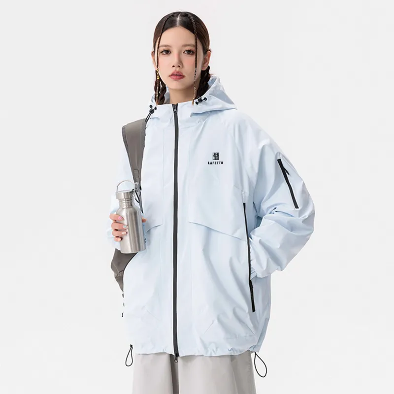 Lafetto Waterproof And Windproof Windbreaker Jacket Unisex-10