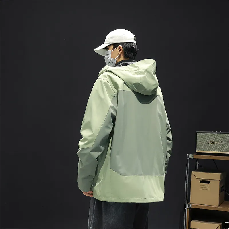 Lafetto Waterproof And Windproof Windbreaker Jacket Unisex-9