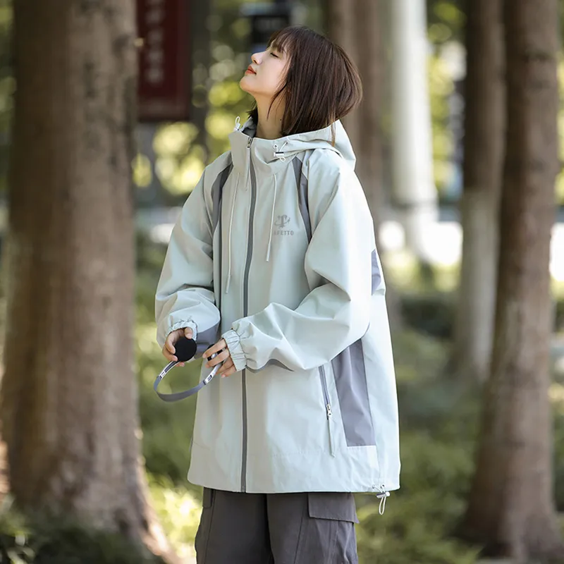Lafetto Waterproof And Windproof Windbreaker Jacket Unisex-9