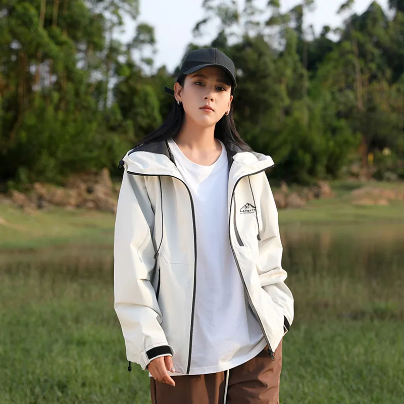 Lafetto Waterproof And Windproof Windbreaker Jacket Unisex-3