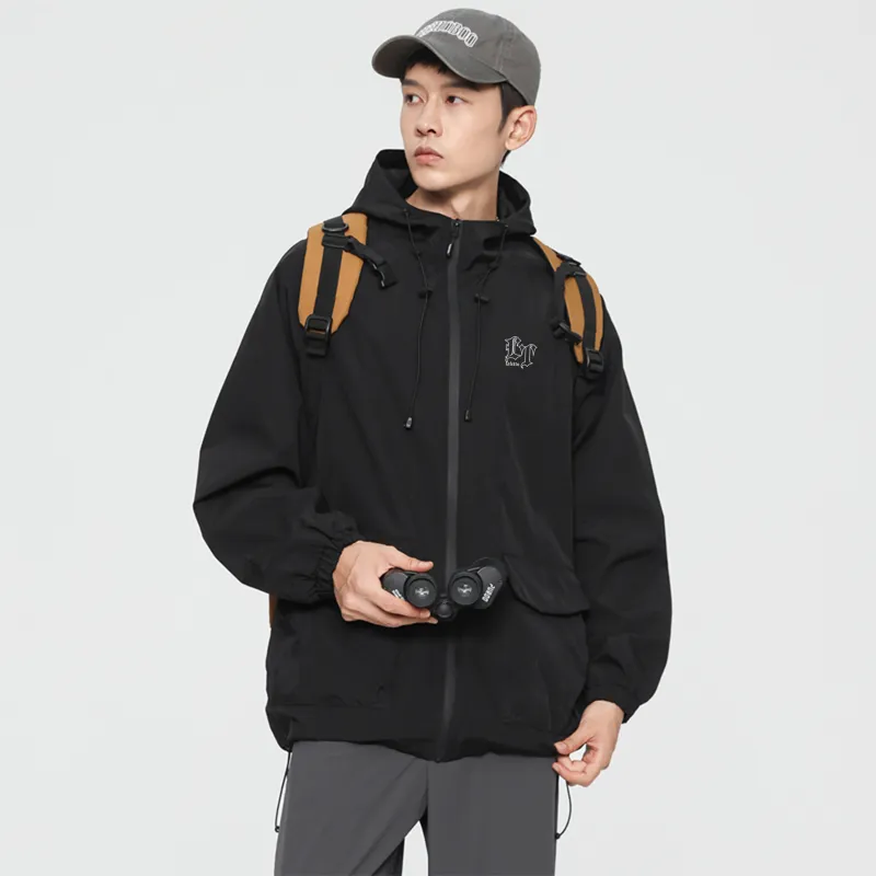Lafetto Waterproof And Windproof Windbreaker Jacket Unisex-13