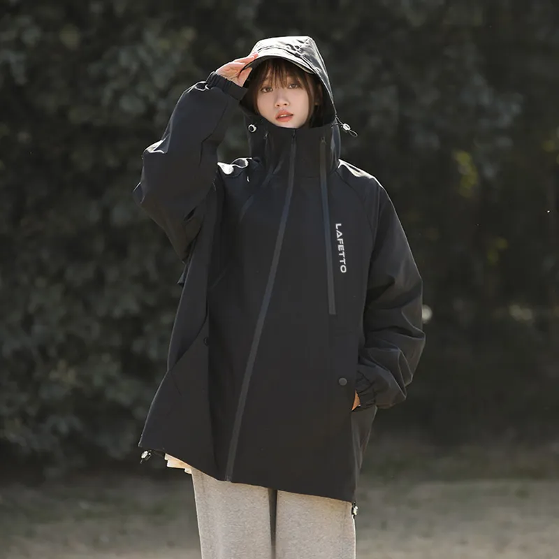Lafetto Waterproof And Windproof Windbreaker Jacket Unisex-18