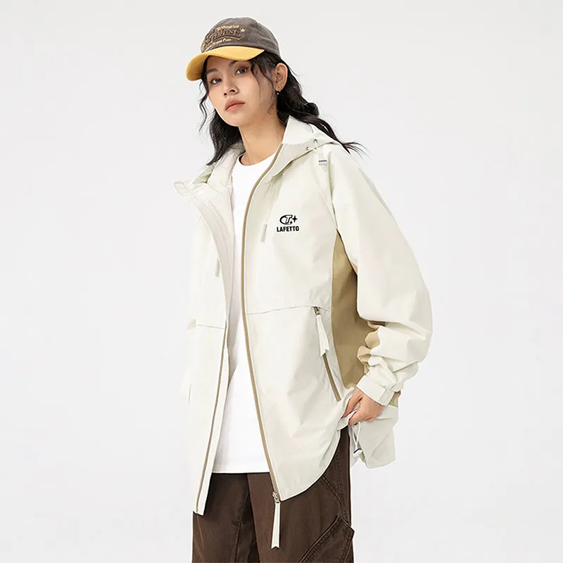 Lafetto Waterproof And Windproof Windbreaker Jacket Unisex-6