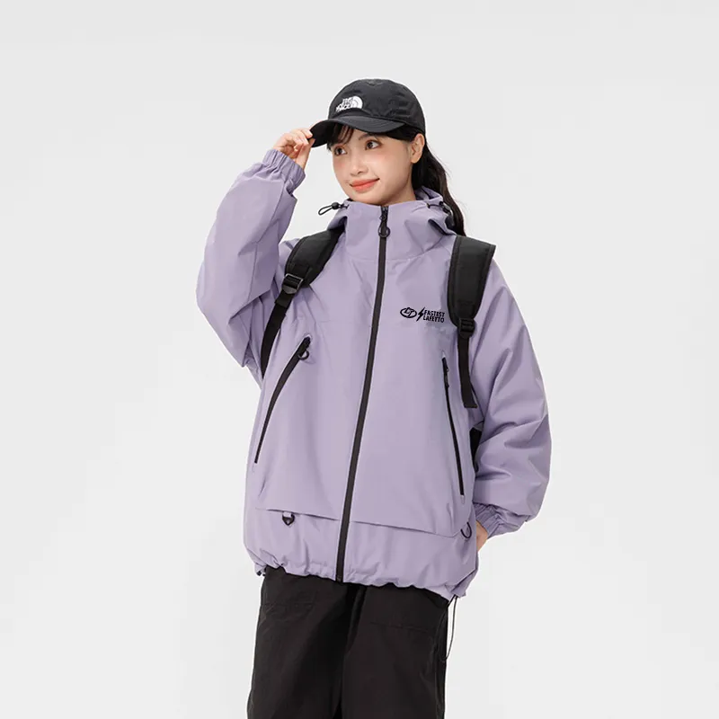 Lafetto Waterproof And Windproof Windbreaker Jacket Unisex-8