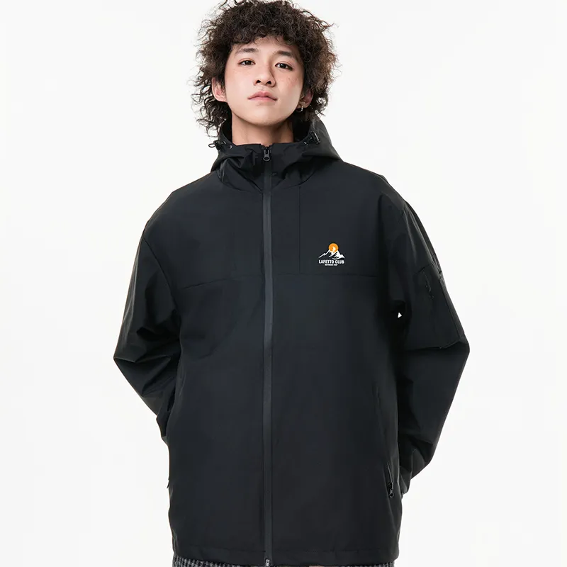 Lafetto Waterproof And Windproof Windbreaker Jacket Unisex-4