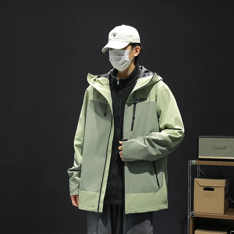 Lafetto Waterproof And Windproof Windbreaker Jacket Unisex-8