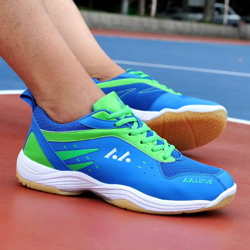 LEFUS Cushioned Slip-Resistant Badminton Shoes Unisex-9
