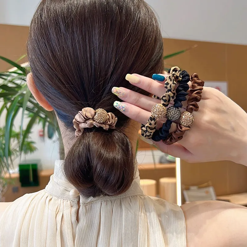 Shancer Rhinestone Hair Tie Women's-4