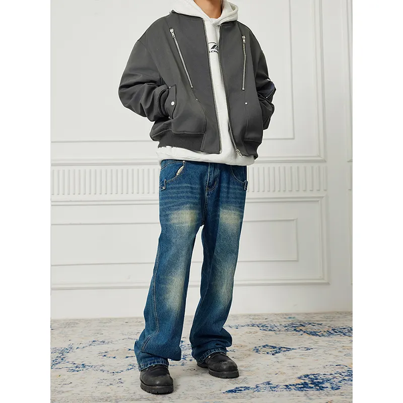 A Chock Jeans Unisex Blue-3