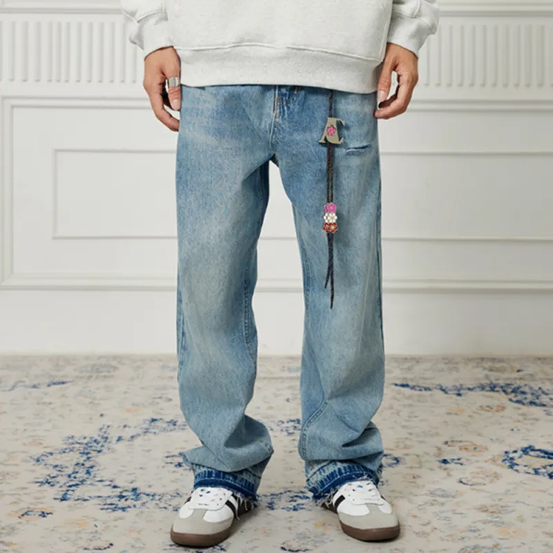 A Chock Jeans Unisex Blue-5