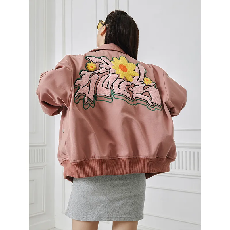 A Chock Jackets Unisex Dusty Pink-6