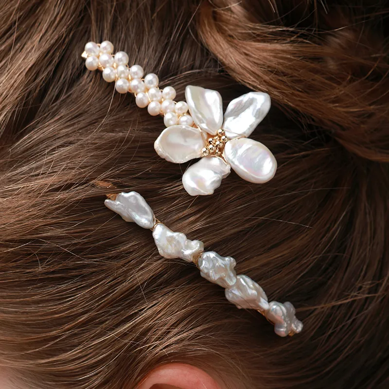COCOKIM Freshwater Pearl Brooches Unisex-4