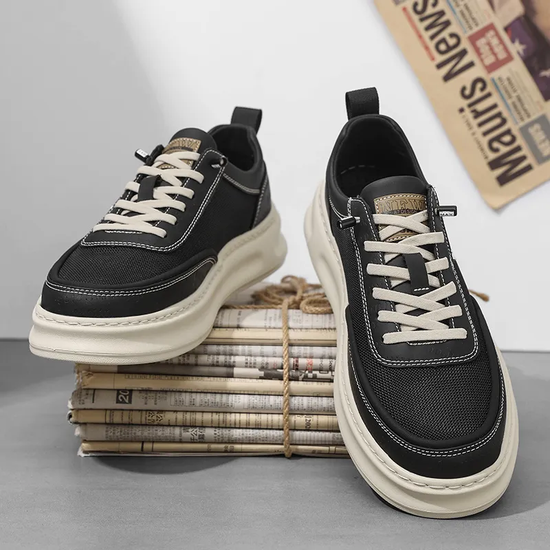 Kung Fu Partners Slip Resistant Low Top Casual Shoes Men's-4