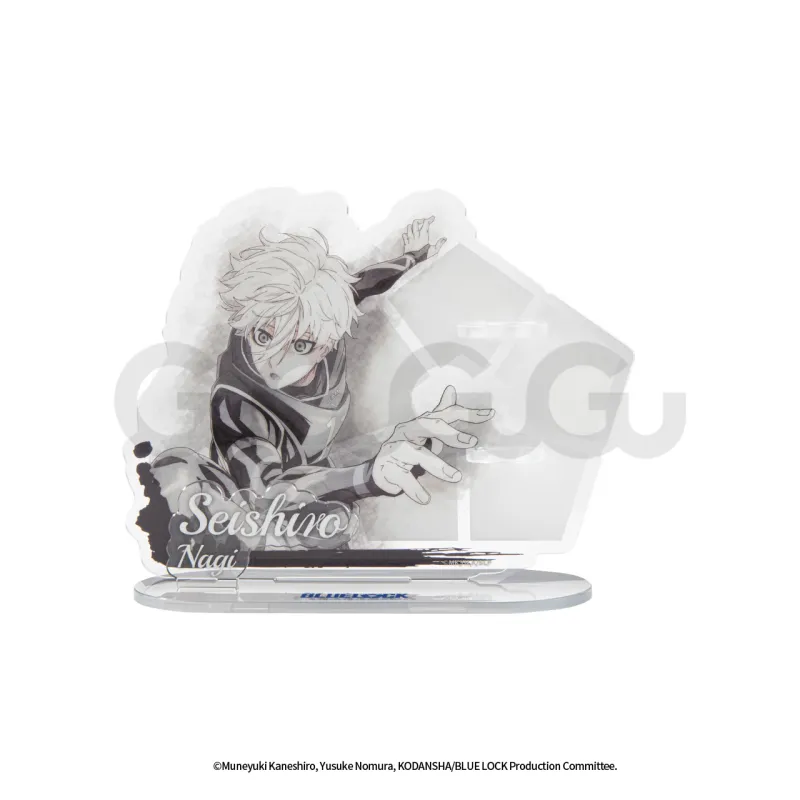GuGuGuGu Blue Lock Watercolor Style Collection Acrylic Pen Holder Standee Acrylic Stands-17
