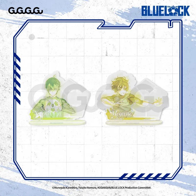 GuGuGuGu Blue Lock Watercolor Style Collection Acrylic Pen Holder Standee Acrylic Stands-2