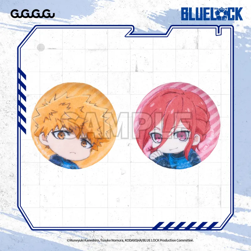 GuGuGuGu Blue Prison Q Version Plush Badges-14