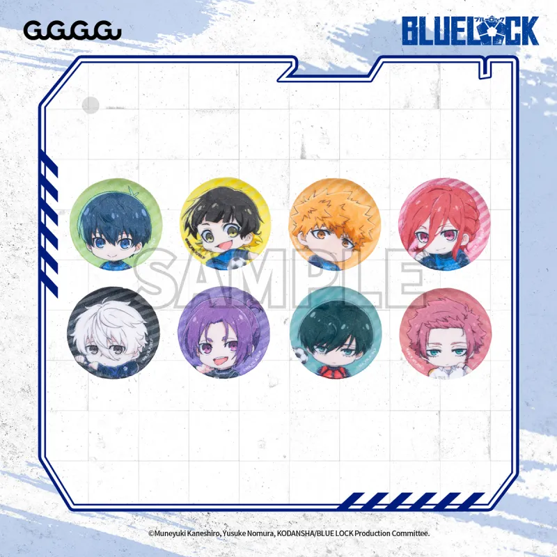 GuGuGuGu Blue Prison Q Version Plush Badges-7
