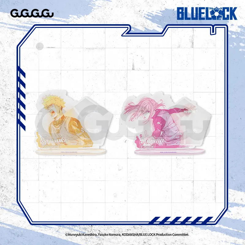 GuGuGuGu Blue Lock Watercolor Style Collection Acrylic Pen Holder Standee Acrylic Stands-10