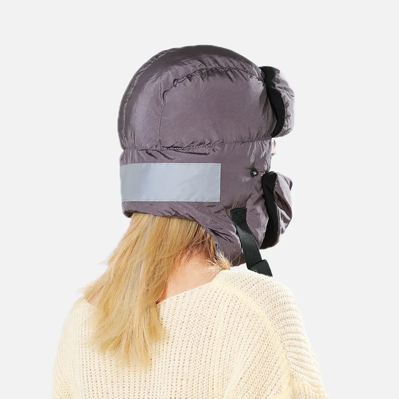 LECAGE Fleece Trapper Hats Unisex-3
