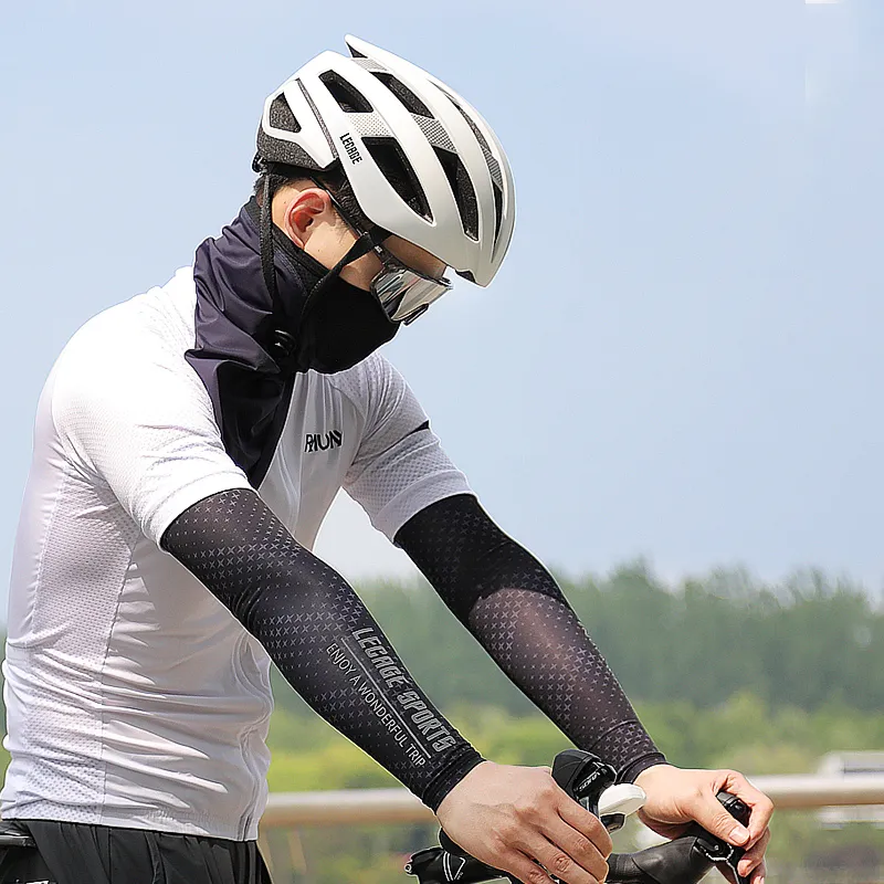 LECAGE Cycling Gear Ice Silk Sleeves Outdoor Sports Running Unisex-2