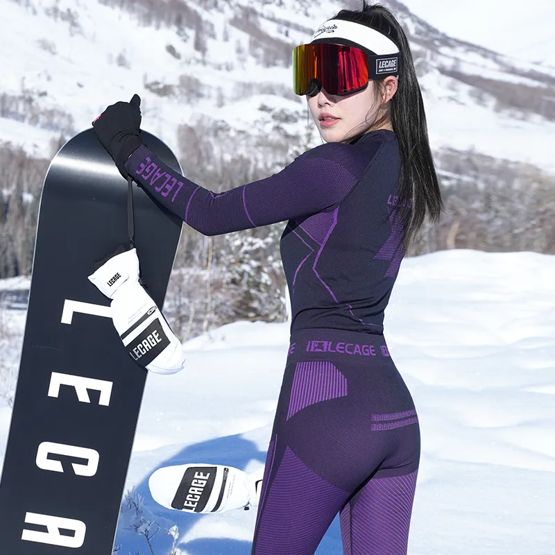 LECAGE Women's Thermal Sets-2