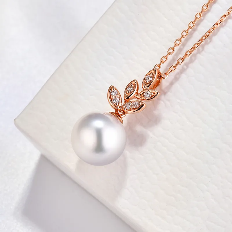 WithLove Saltwater Pearl Diamond Pendants Women's-5