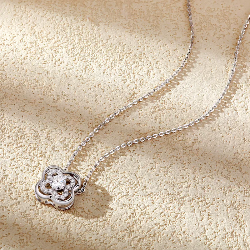 Colev Kie S925 Silver Necklaces Women's Silver-4