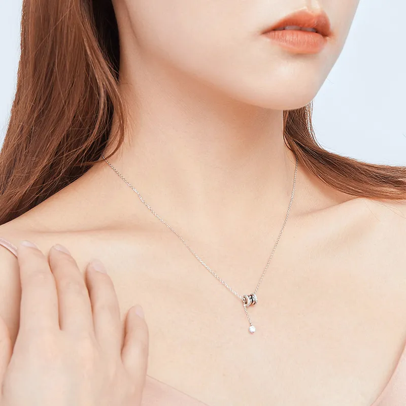 Colev Kie S925 Silver Necklaces Women's-7