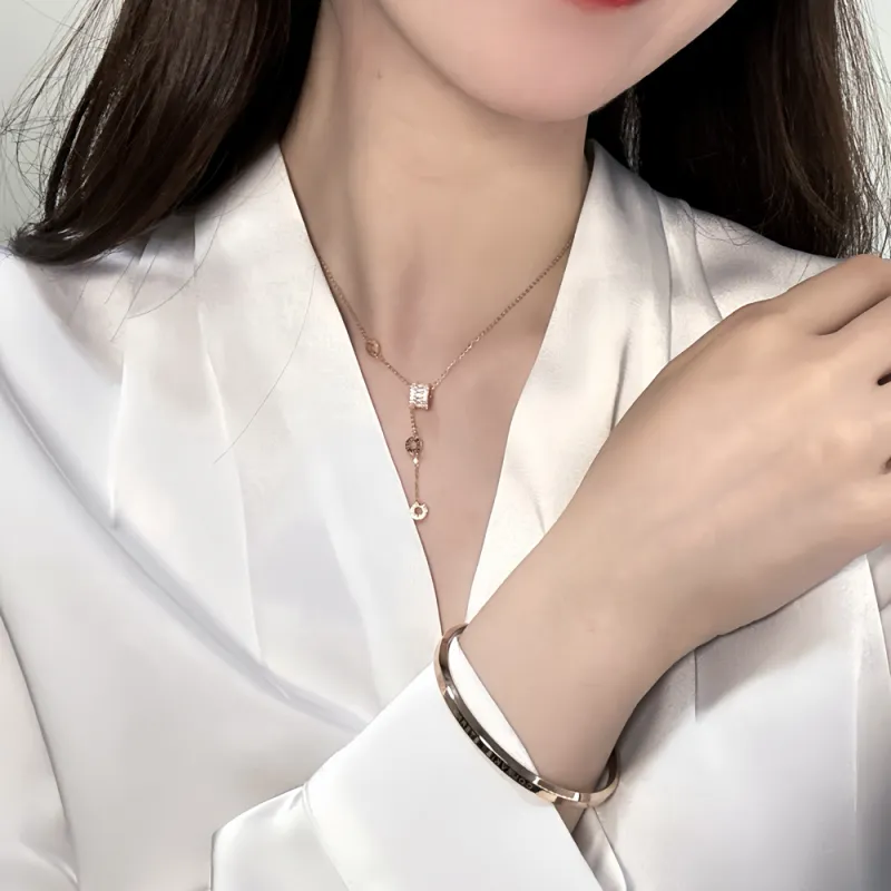 Colev Kie S925 Silver Necklaces Women's-14
