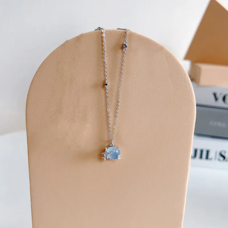 Colev Kie S925 Silver Necklaces Women's-3