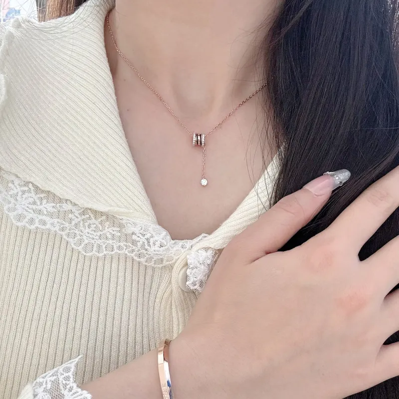 Colev Kie S925 Silver Necklaces Women's-16