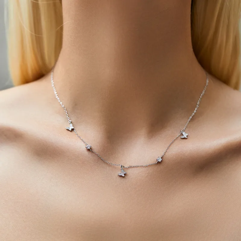 Colev Kie S925 Silver Necklaces Women's-1
