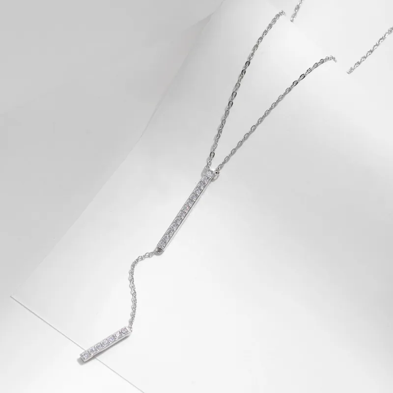 Colev Kie S925 Silver Necklace For The Fashionable Refined Box Women's-4