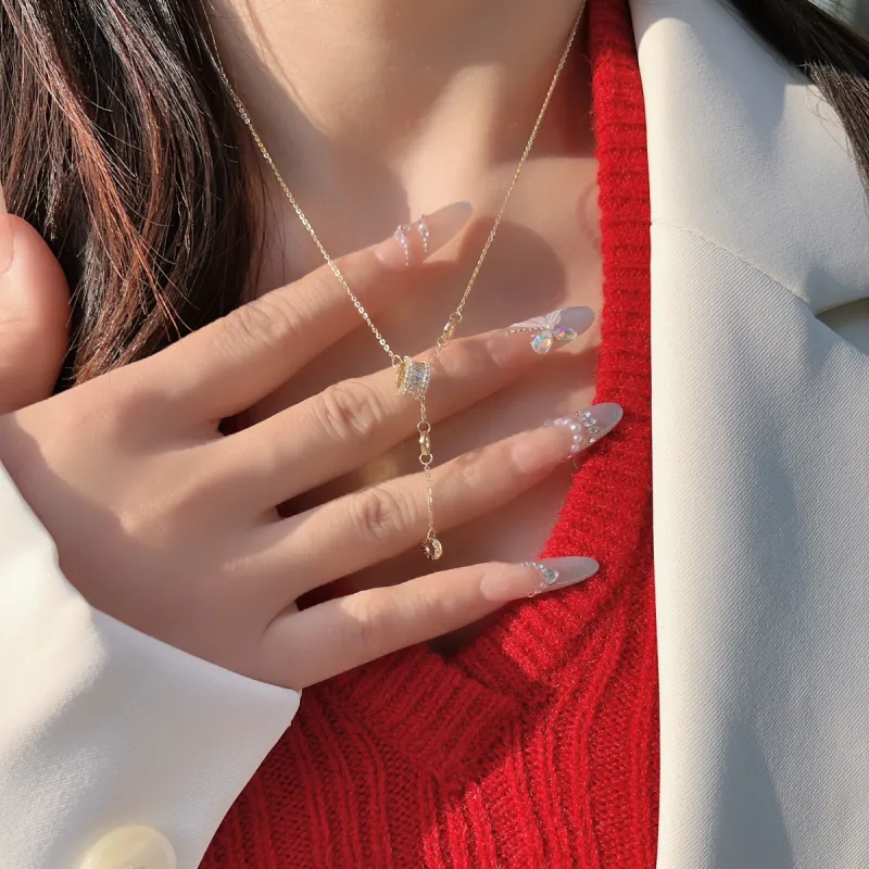 Colev Kie S925 Silver Necklaces Women's-8