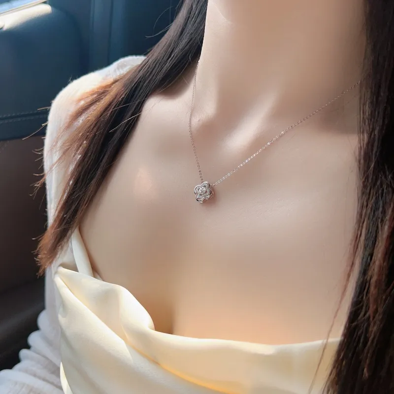 Colev Kie S925 Silver Necklaces Women's Silver-2