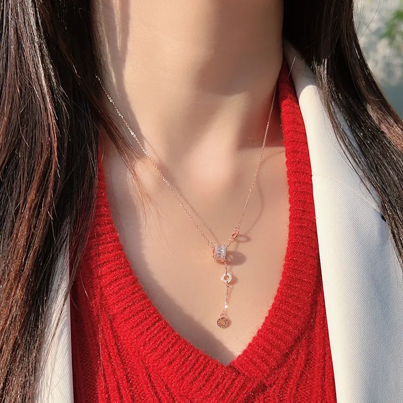 Colev Kie S925 Silver Necklaces Women's-15
